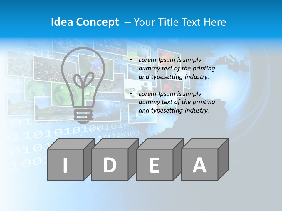 Land Technology Modern PowerPoint Template