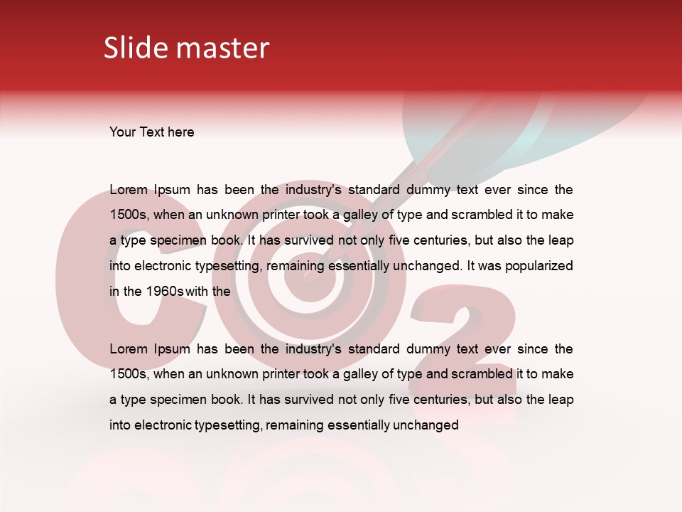 Global Warming Reduce Gas PowerPoint Template