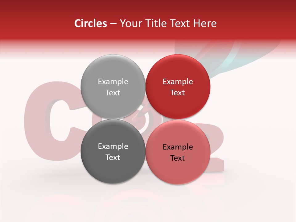 Global Warming Reduce Gas PowerPoint Template