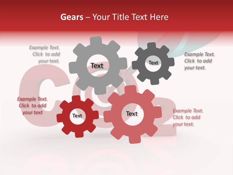 Global Warming Reduce Gas PowerPoint Template