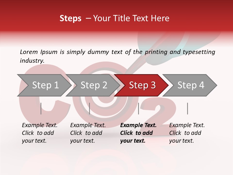 Global Warming Reduce Gas PowerPoint Template