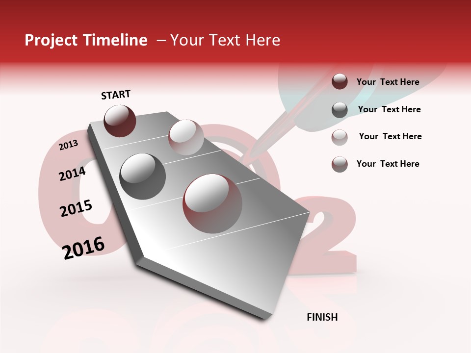 Global Warming Reduce Gas PowerPoint Template