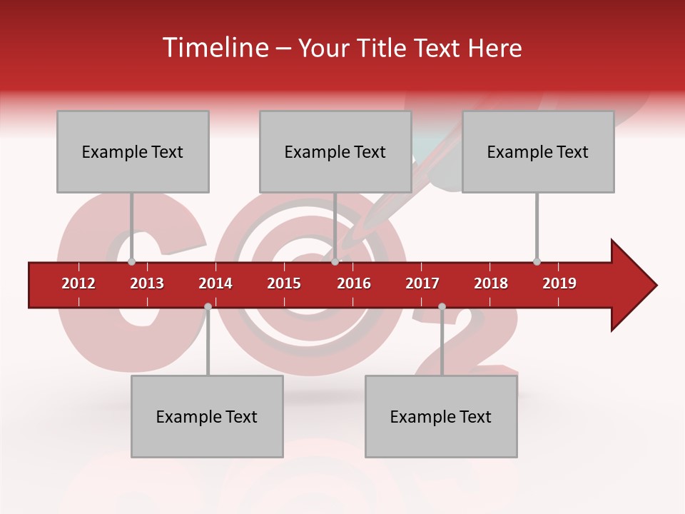 Global Warming Reduce Gas PowerPoint Template