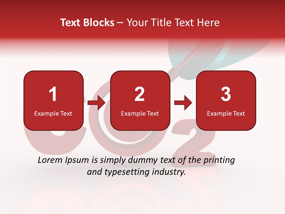 Global Warming Reduce Gas PowerPoint Template