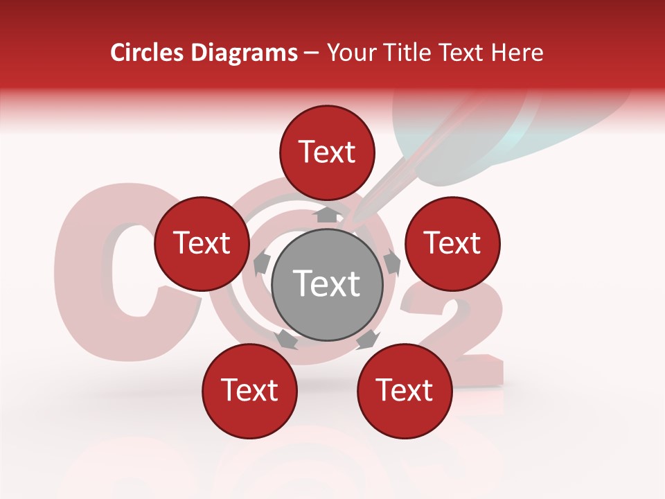 Global Warming Reduce Gas PowerPoint Template
