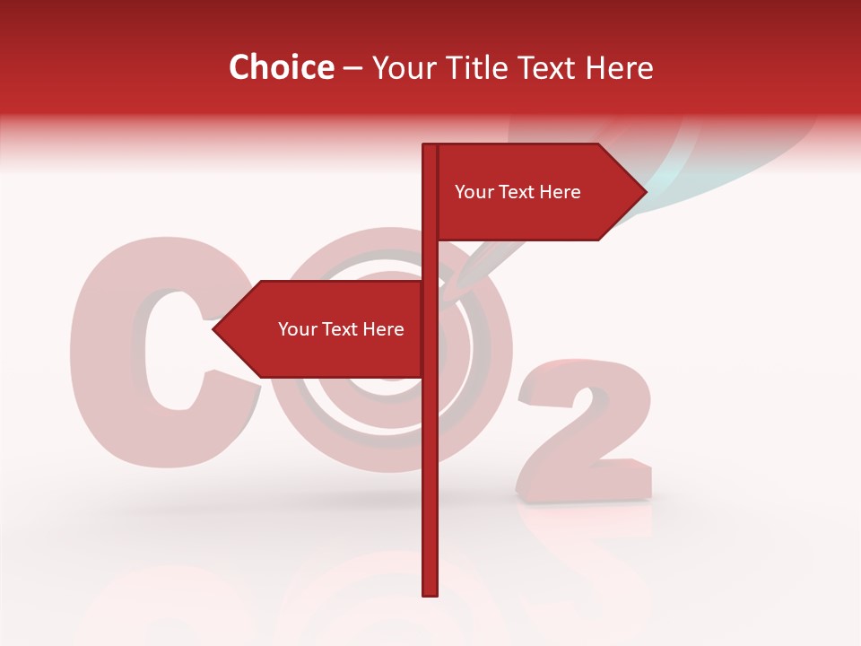 Global Warming Reduce Gas PowerPoint Template