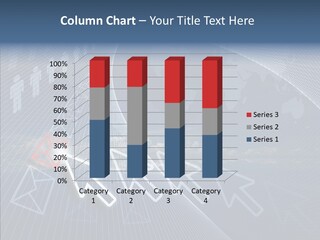 Selection Target Blue PowerPoint Template