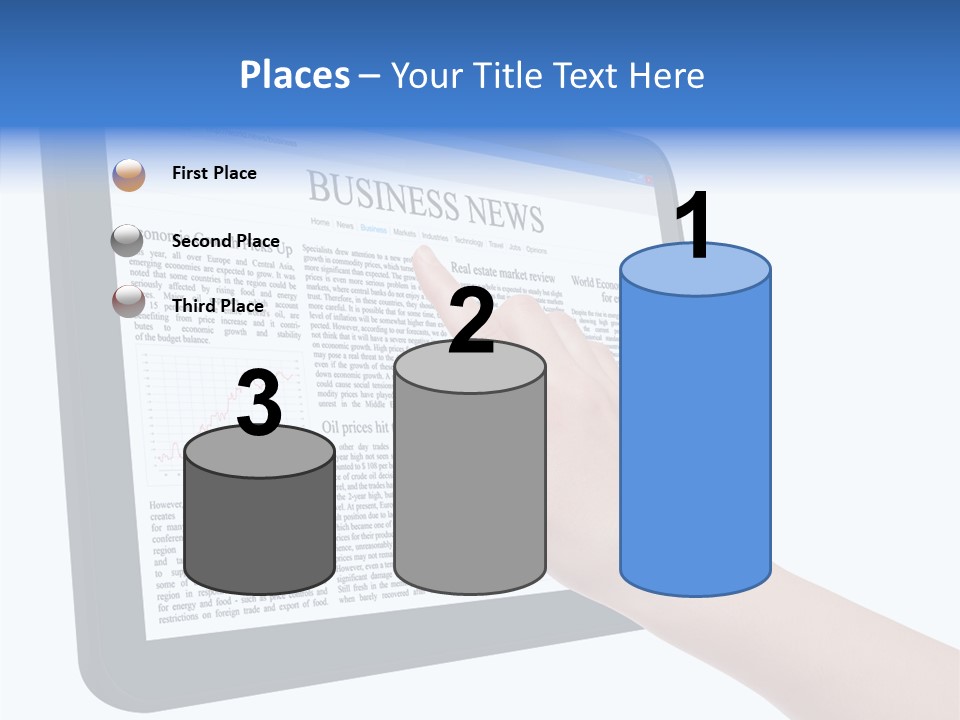 Business Web Pad PowerPoint Template