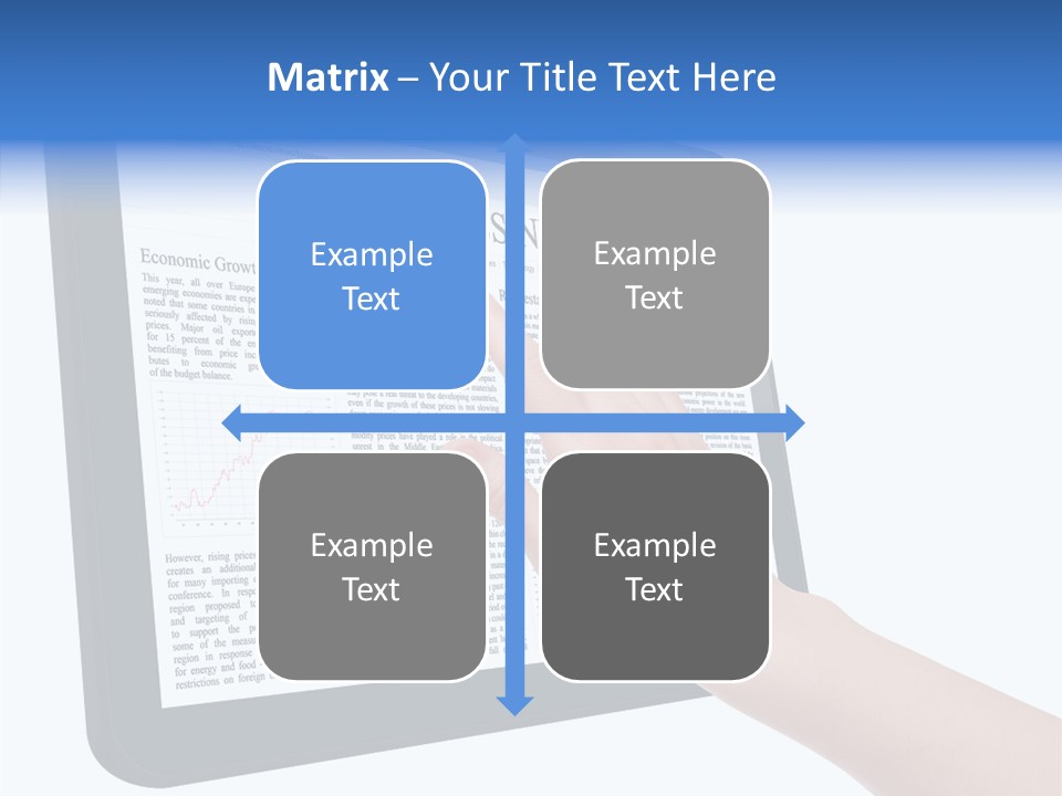 Business Web Pad PowerPoint Template