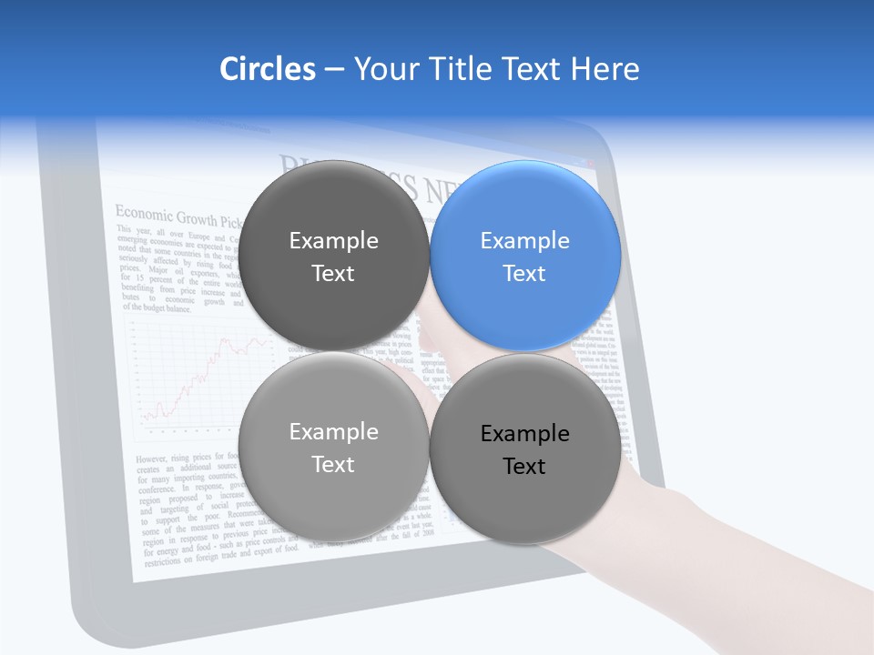 Business Web Pad PowerPoint Template