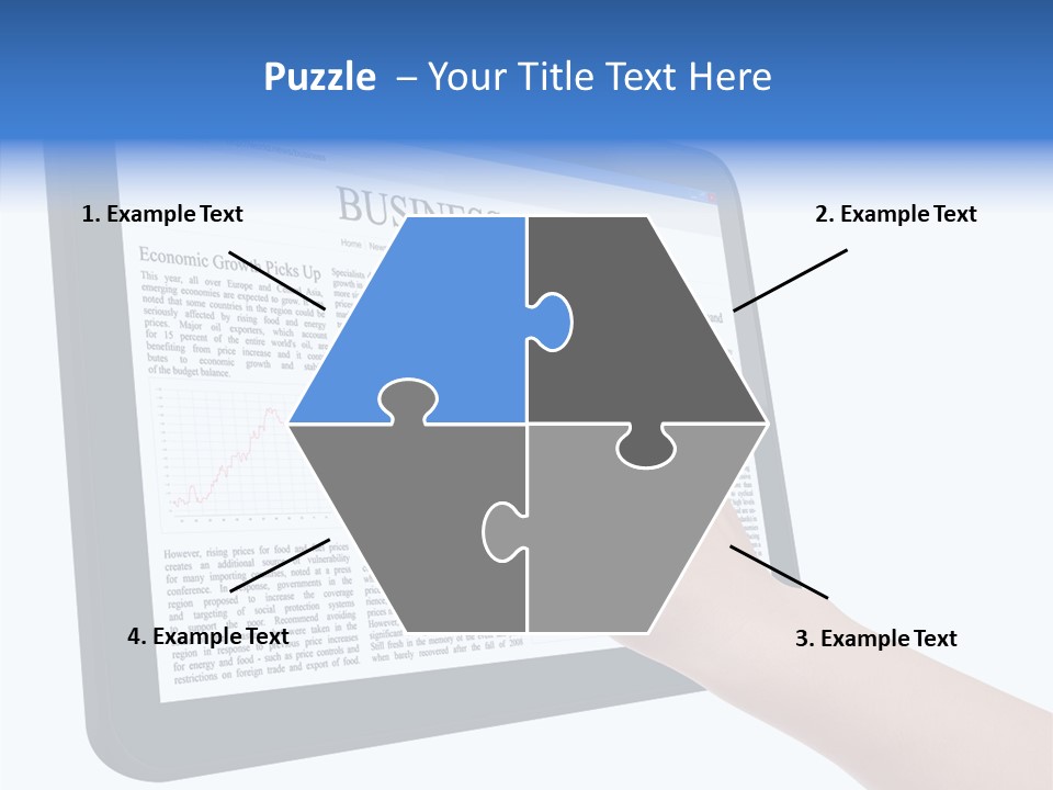 Business Web Pad PowerPoint Template