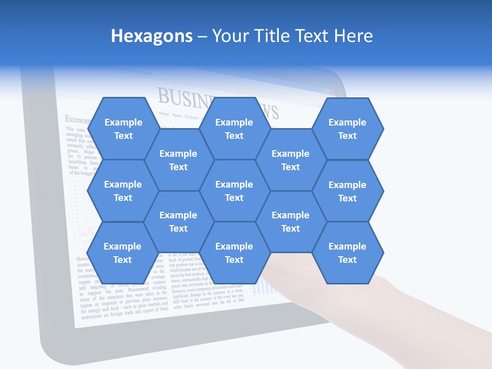 Business Web Pad PowerPoint Template