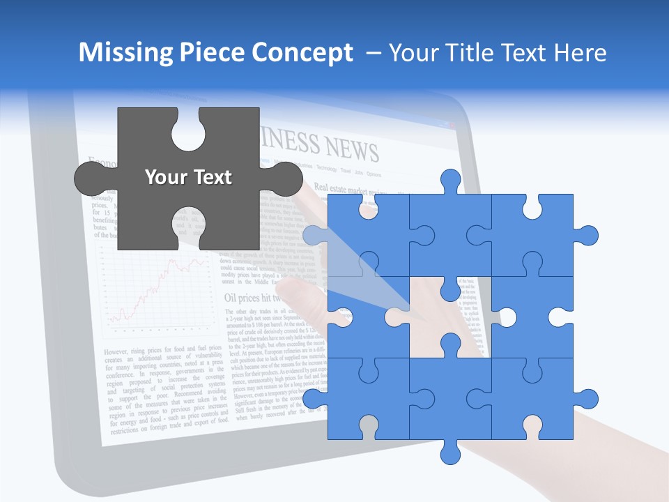 Business Web Pad PowerPoint Template