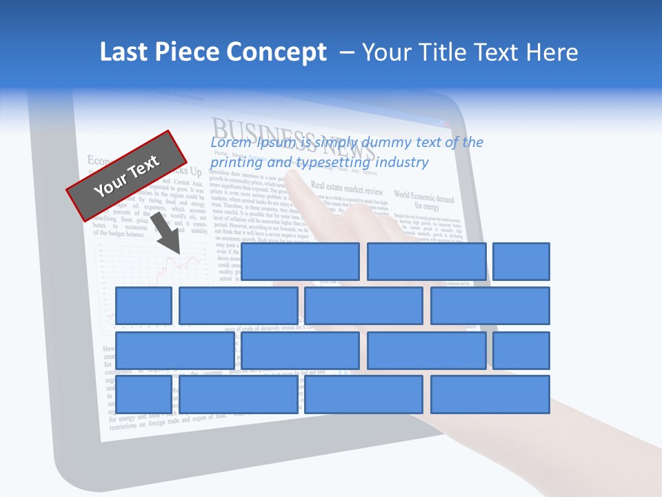 Business Web Pad PowerPoint Template