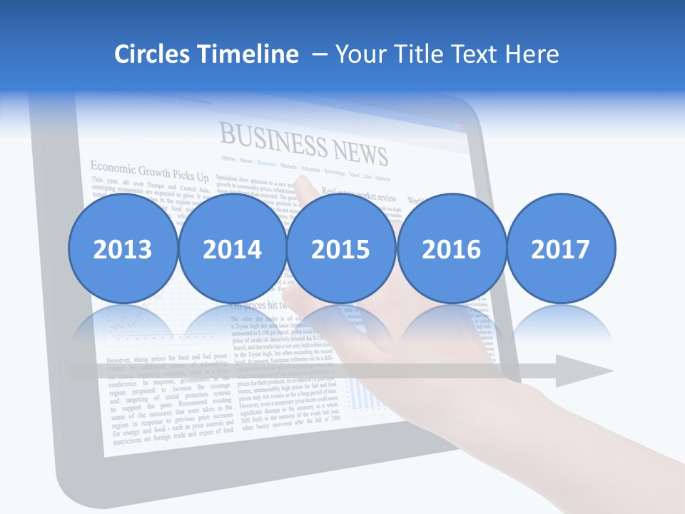 Business Web Pad PowerPoint Template