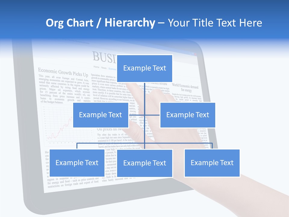 Business Web Pad PowerPoint Template