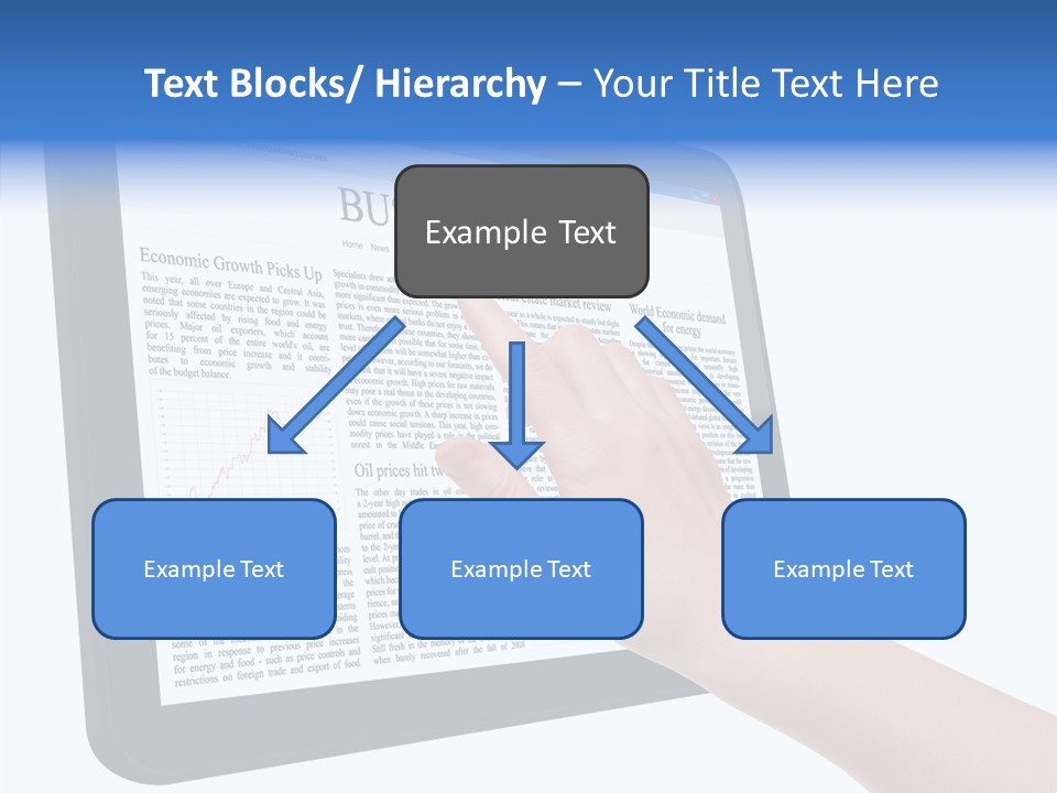 Business Web Pad PowerPoint Template