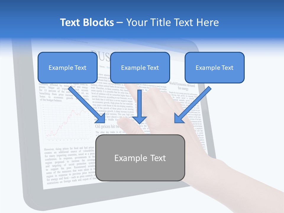 Business Web Pad PowerPoint Template