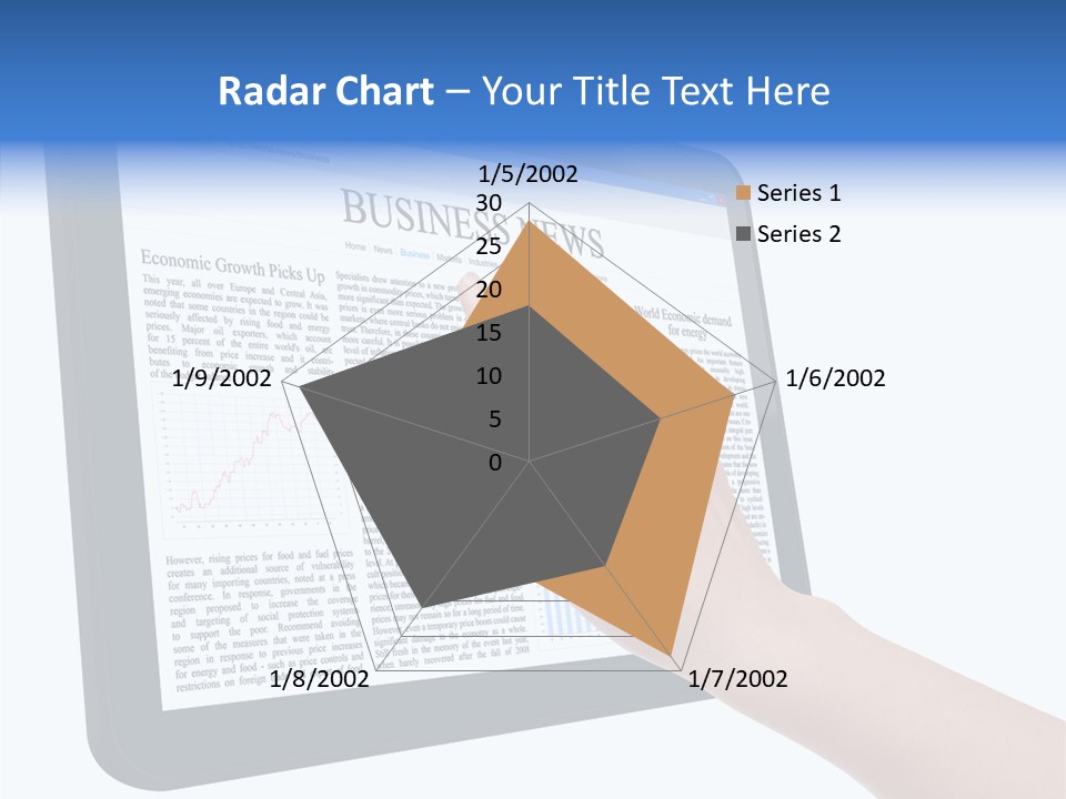 Business Web Pad PowerPoint Template