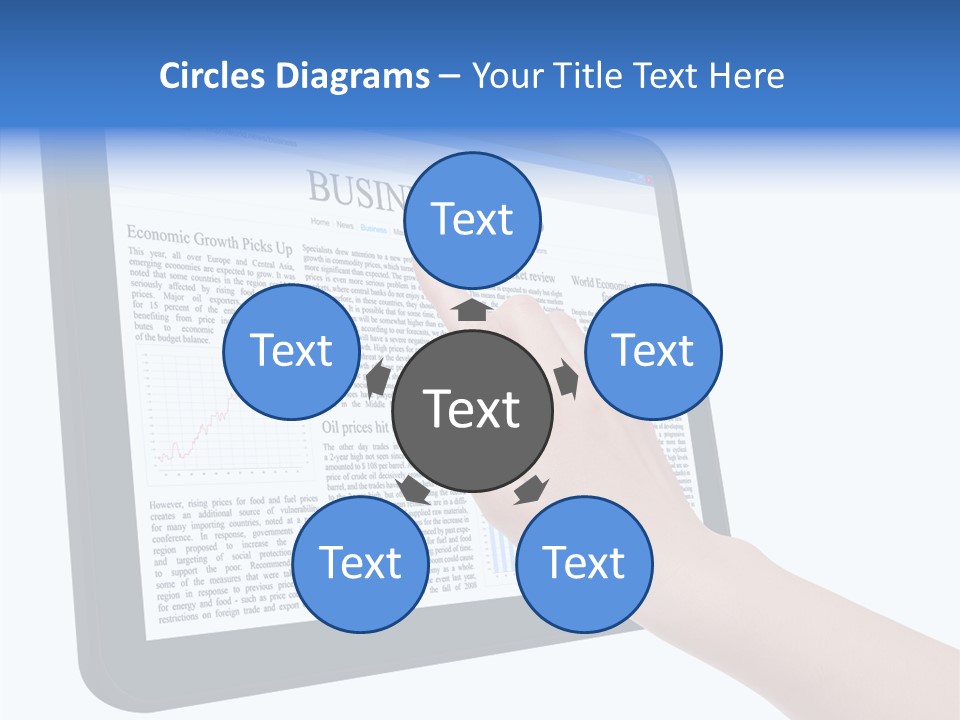 Business Web Pad PowerPoint Template