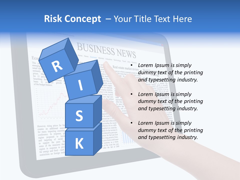 Business Web Pad PowerPoint Template