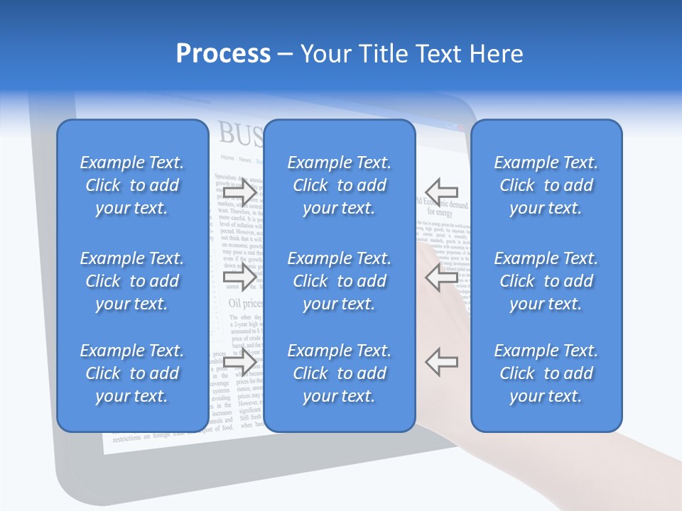Business Web Pad PowerPoint Template