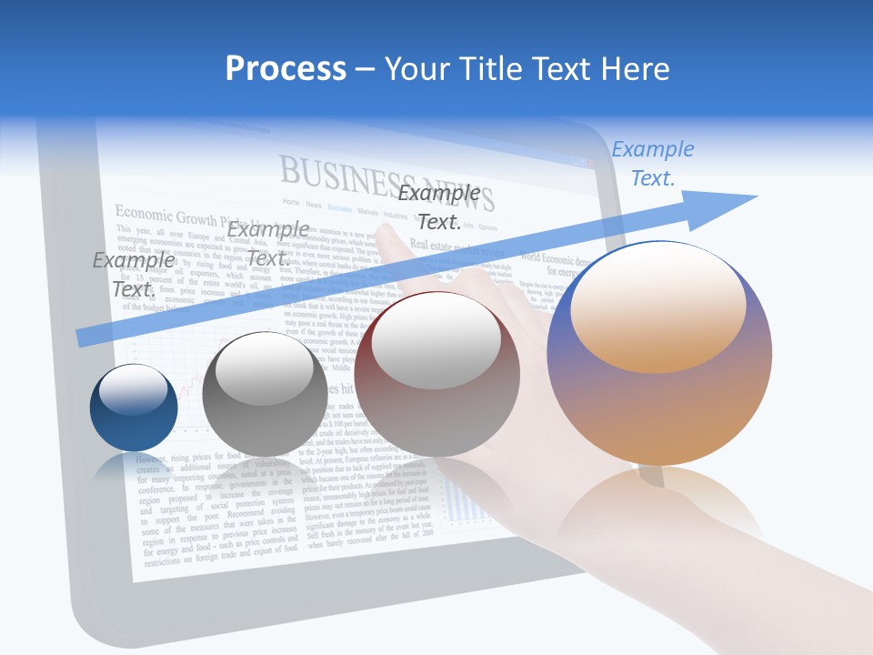 Business Web Pad PowerPoint Template