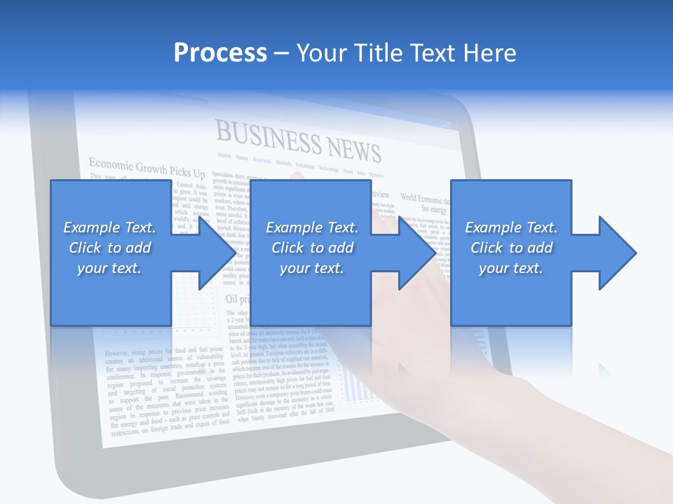 Business Web Pad PowerPoint Template