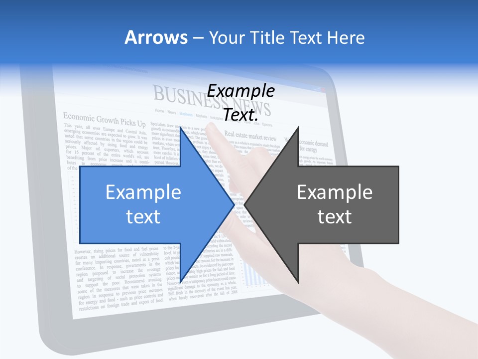Business Web Pad PowerPoint Template