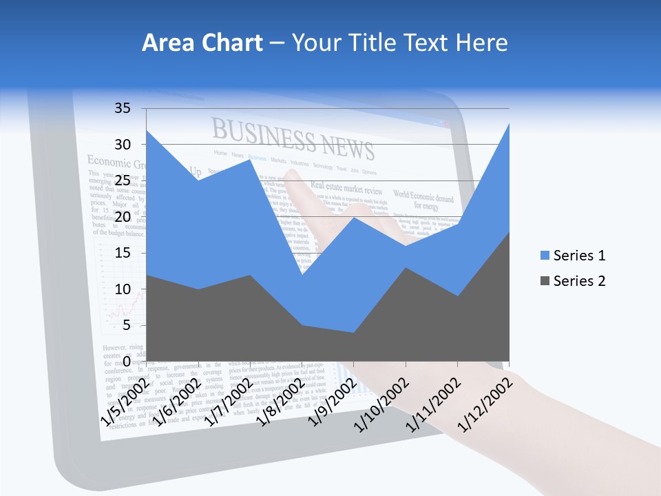 Business Web Pad PowerPoint Template