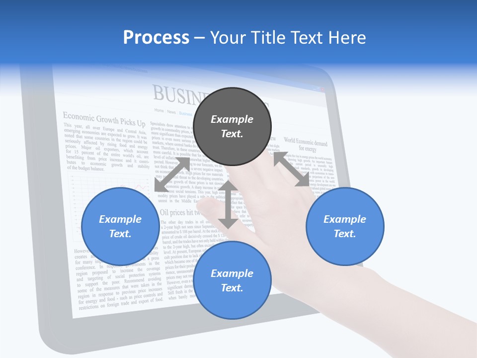 Business Web Pad PowerPoint Template