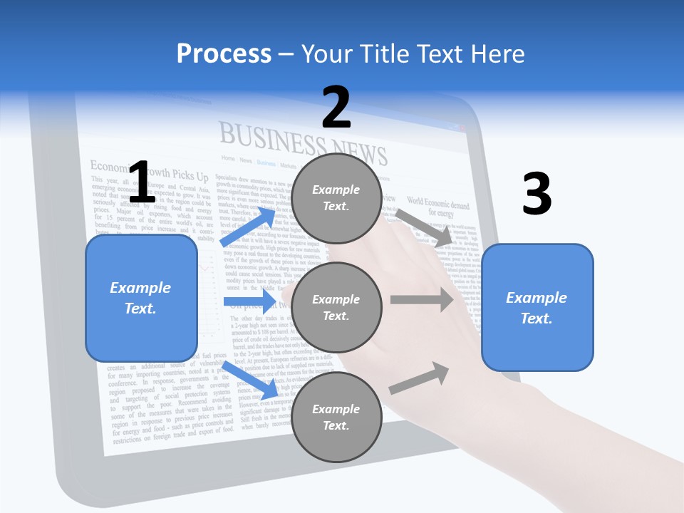 Business Web Pad PowerPoint Template