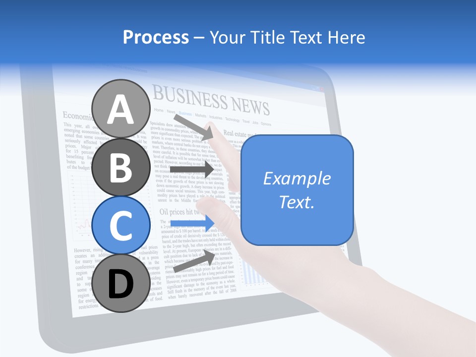 Business Web Pad PowerPoint Template