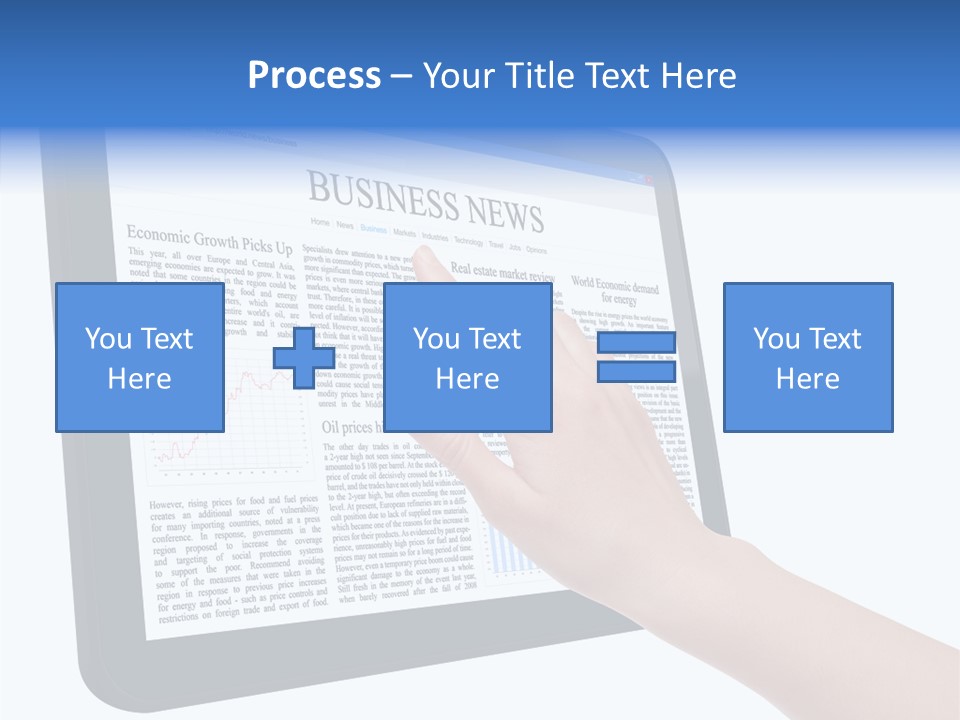 Business Web Pad PowerPoint Template