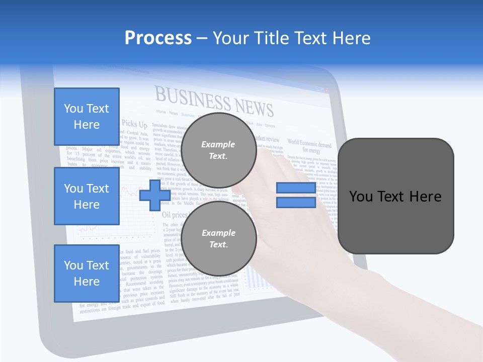 Business Web Pad PowerPoint Template