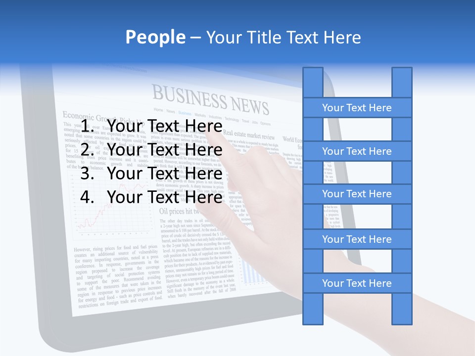 Business Web Pad PowerPoint Template