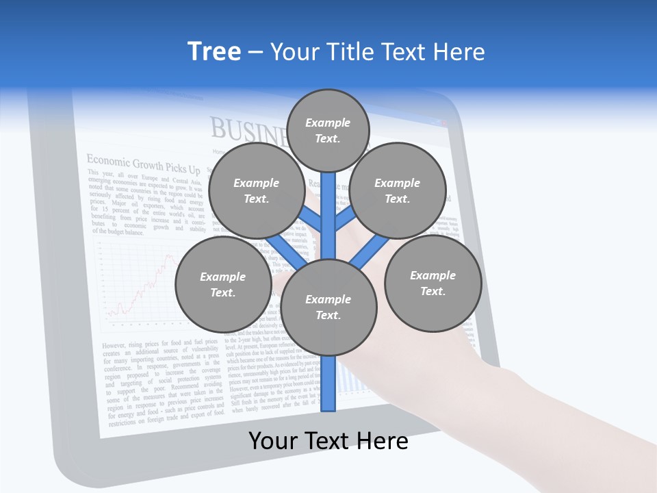 Business Web Pad PowerPoint Template