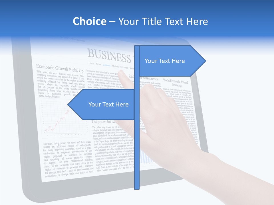 Business Web Pad PowerPoint Template