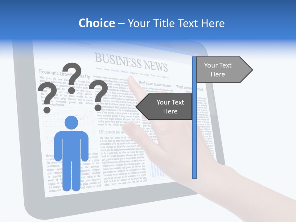 Business Web Pad PowerPoint Template
