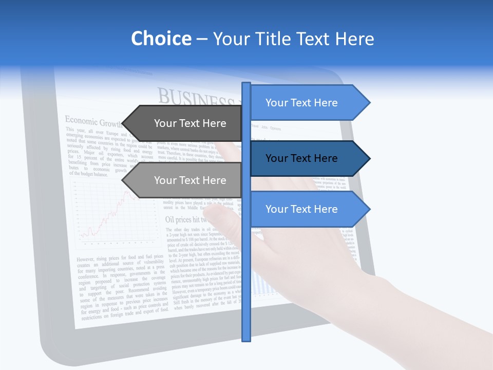 Business Web Pad PowerPoint Template