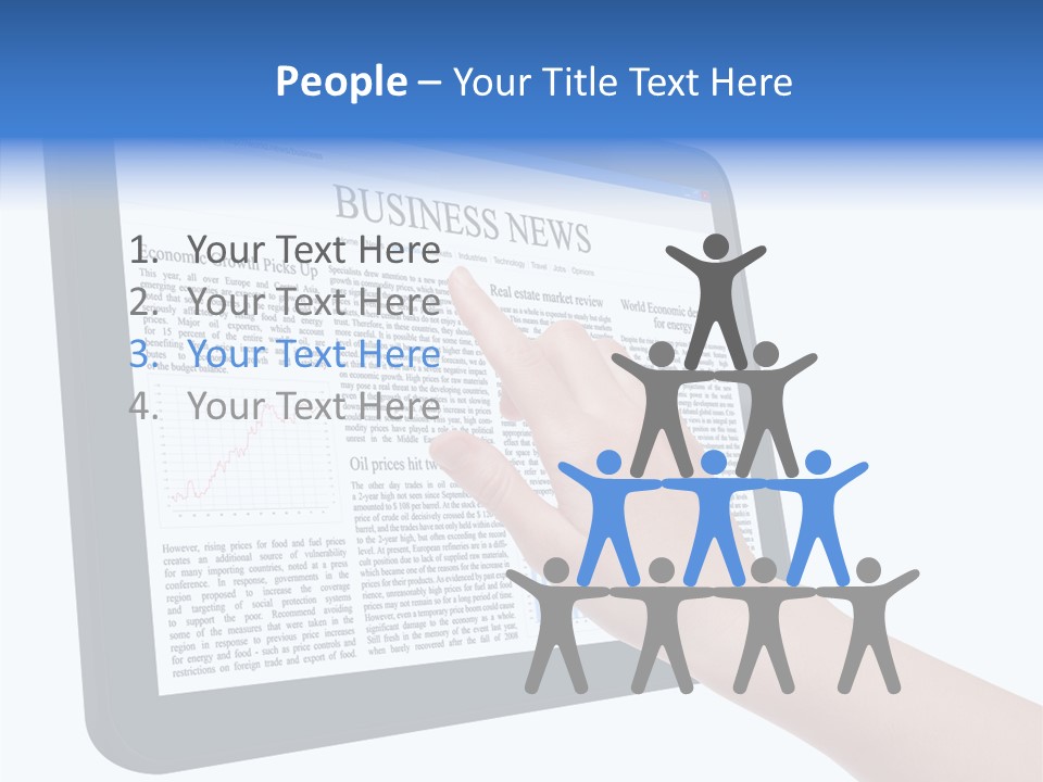 Business Web Pad PowerPoint Template