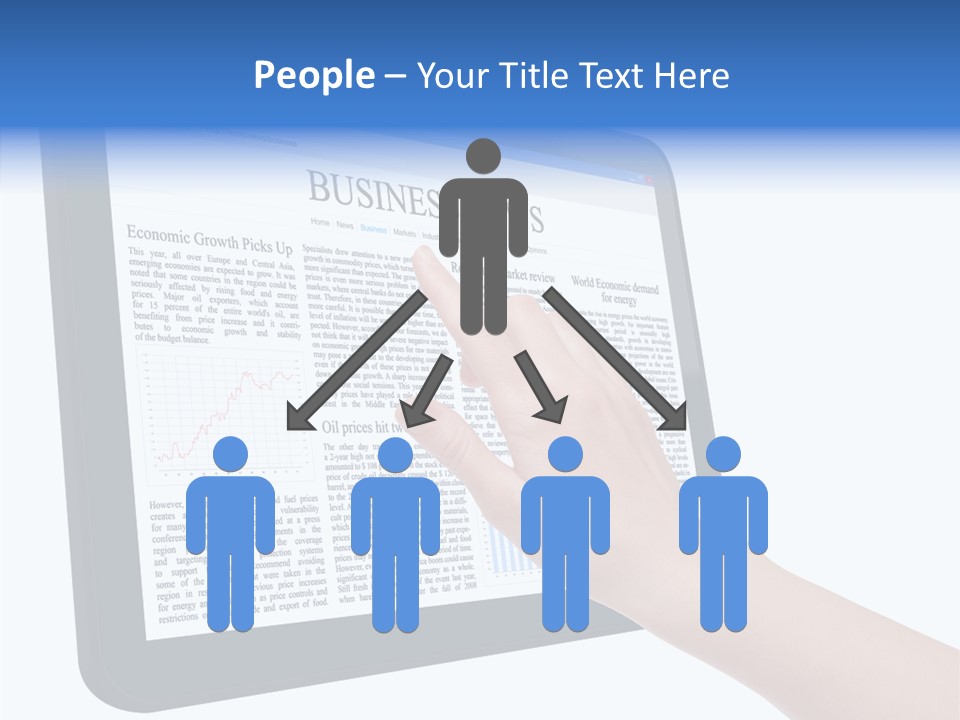 Business Web Pad PowerPoint Template