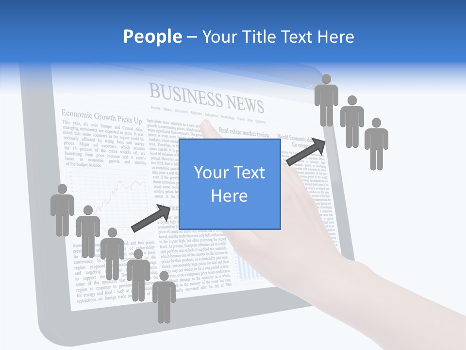 Business Web Pad PowerPoint Template