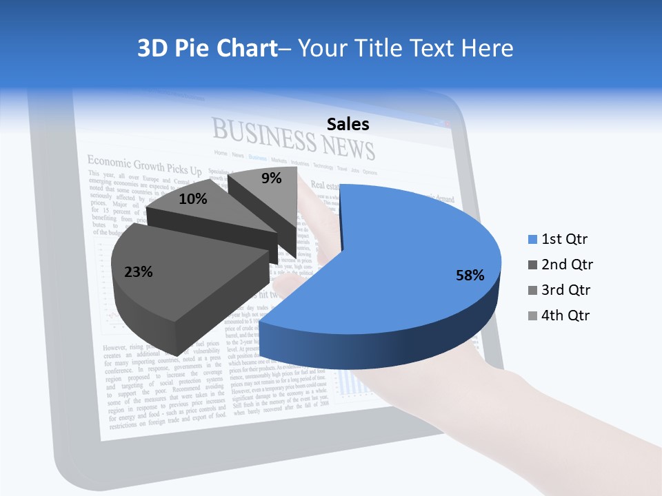 Business Web Pad PowerPoint Template