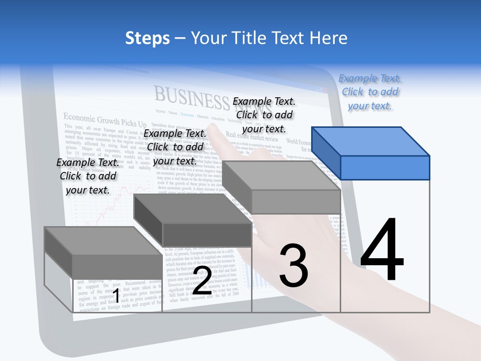 Business Web Pad PowerPoint Template