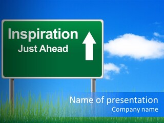 Nature Inspiration Billboard PowerPoint Template