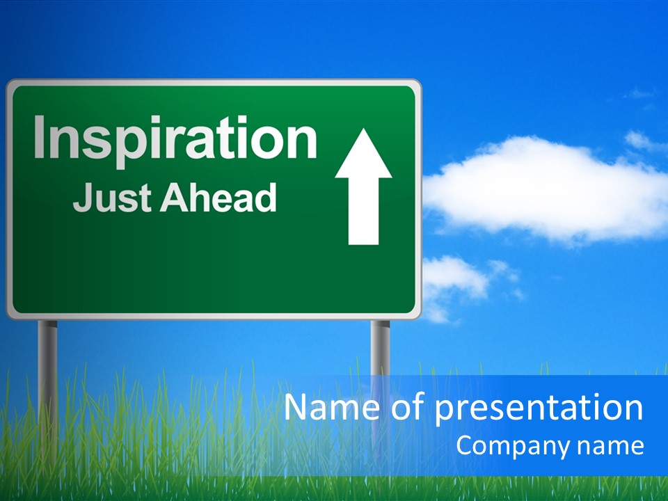 Nature Inspiration Billboard PowerPoint Template