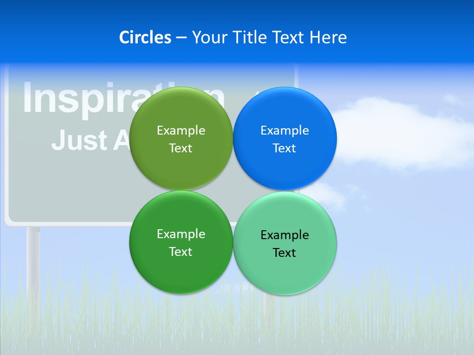 Nature Inspiration Billboard PowerPoint Template