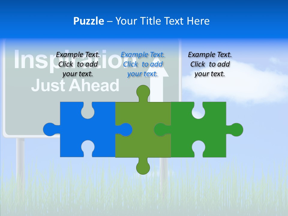 Nature Inspiration Billboard PowerPoint Template