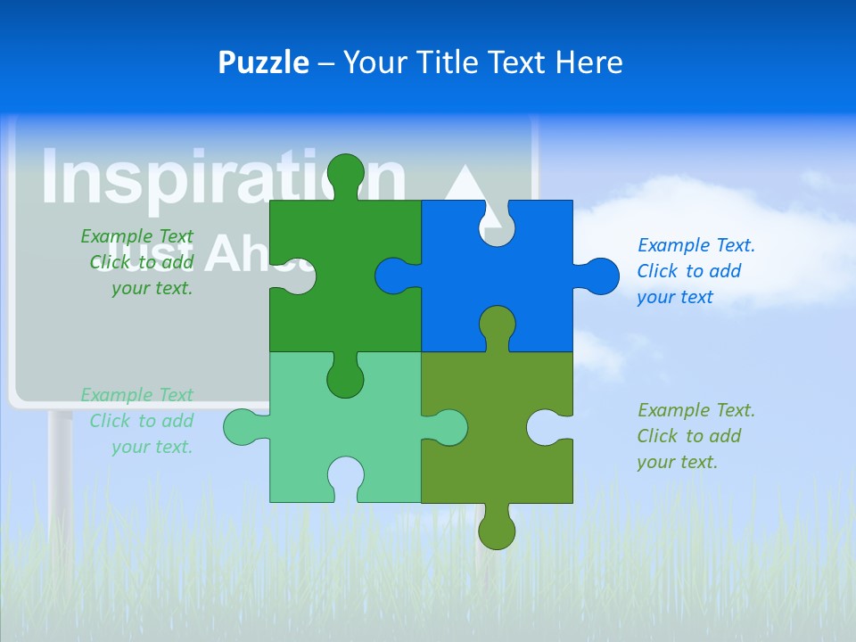 Nature Inspiration Billboard PowerPoint Template